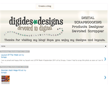 Tablet Screenshot of digidesdesigns.blogspot.com
