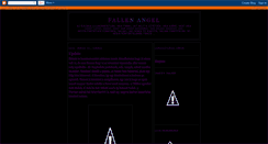 Desktop Screenshot of fallenangelsaga.blogspot.com