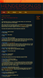 Mobile Screenshot of hendersounds.blogspot.com