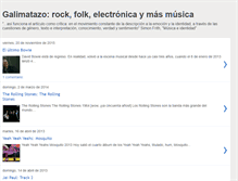 Tablet Screenshot of galimatazo-musica.blogspot.com