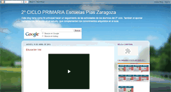 Desktop Screenshot of 2cicloprimariaescuelaspias.blogspot.com