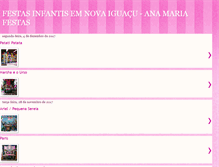 Tablet Screenshot of anamariafestasinfantis.blogspot.com