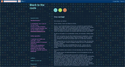 Desktop Screenshot of blacktotheroots.blogspot.com