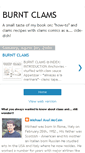 Mobile Screenshot of burntclams.blogspot.com