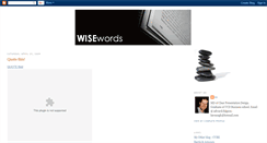 Desktop Screenshot of manywisewords.blogspot.com