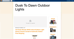 Desktop Screenshot of dusktodawnoutdoorlights.blogspot.com