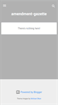Mobile Screenshot of amendment-gazette.blogspot.com
