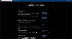 Desktop Screenshot of bustopherjones.blogspot.com