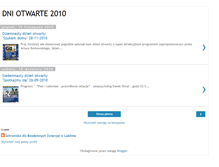 Tablet Screenshot of dni-otwarte-2010.blogspot.com