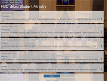 Tablet Screenshot of fbcbiloxistudents.blogspot.com