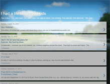 Tablet Screenshot of ihadalife.blogspot.com