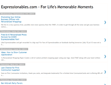 Tablet Screenshot of expressionables.blogspot.com