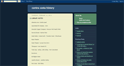Desktop Screenshot of contracostahistory.blogspot.com