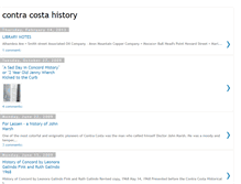 Tablet Screenshot of contracostahistory.blogspot.com