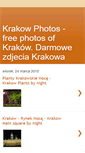 Mobile Screenshot of krakow-photos.blogspot.com