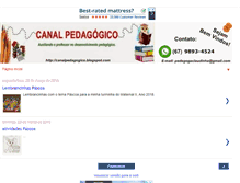 Tablet Screenshot of canalpedagogico.blogspot.com