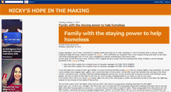 Desktop Screenshot of nicky-nickyshopeinthemaking.blogspot.com
