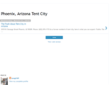 Tablet Screenshot of phoenixarizonatentcitytruth.blogspot.com