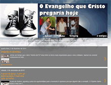 Tablet Screenshot of oevangelhoquecristopregariahoje.blogspot.com