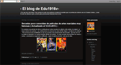 Desktop Screenshot of edu1916v.blogspot.com