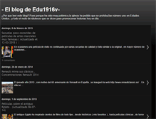Tablet Screenshot of edu1916v.blogspot.com
