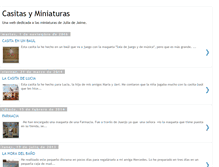 Tablet Screenshot of casitasyminiaturas.blogspot.com