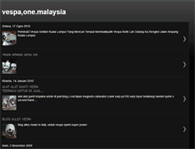 Tablet Screenshot of httpvespaonemalaysia.blogspot.com