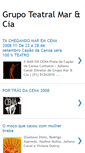 Mobile Screenshot of grupoteatralmarecia.blogspot.com