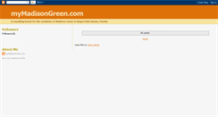 Desktop Screenshot of mymadisongreen.blogspot.com