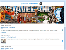 Tablet Screenshot of davelandblog.blogspot.com