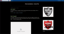 Desktop Screenshot of poisoned-youth.blogspot.com