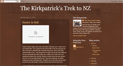 Desktop Screenshot of nzkirkpatricks.blogspot.com