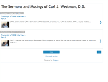 Tablet Screenshot of carljwestman.blogspot.com