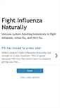 Mobile Screenshot of fightinfluenzanaturally.blogspot.com