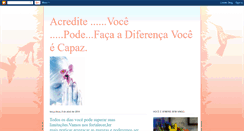 Desktop Screenshot of facaadiferencavoceecapaz.blogspot.com