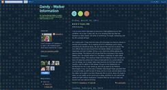 Desktop Screenshot of dandy-walkerinfo.blogspot.com