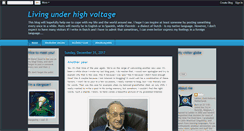 Desktop Screenshot of livingunderhighvoltage.blogspot.com