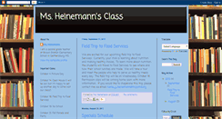 Desktop Screenshot of msheinemann.blogspot.com