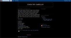 Desktop Screenshot of casadocabello.blogspot.com