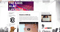 Desktop Screenshot of kaosblac.blogspot.com