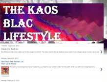 Tablet Screenshot of kaosblac.blogspot.com