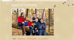 Desktop Screenshot of landoflafroths.blogspot.com