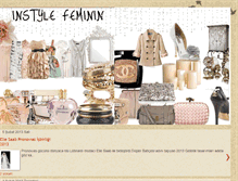 Tablet Screenshot of instylefeminin.blogspot.com