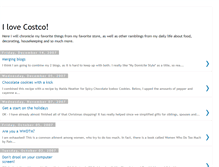 Tablet Screenshot of i-love-costco.blogspot.com