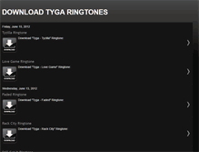 Tablet Screenshot of download-tyga-ringtones.blogspot.com