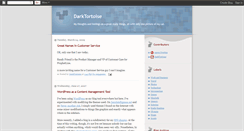 Desktop Screenshot of darktortoise.blogspot.com