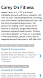 Mobile Screenshot of careyonfitness.blogspot.com