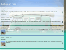 Tablet Screenshot of dusties-on-road.blogspot.com