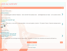 Tablet Screenshot of ledacademy.blogspot.com