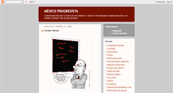 Desktop Screenshot of mexicoprogresista.blogspot.com